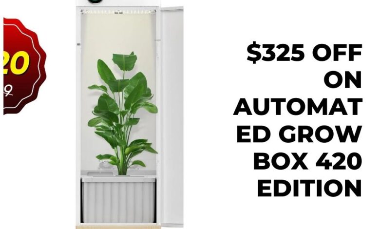 $325 Off on Automated Grow Box 420 Edition (2)