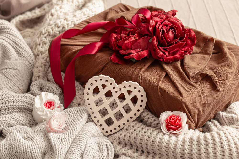 Valentine’s Gift luxurious blanket