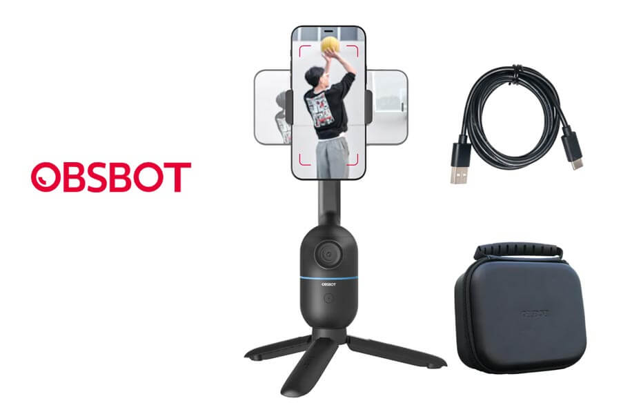 OBSBOT Me AI-powered Selfie Phone Mount