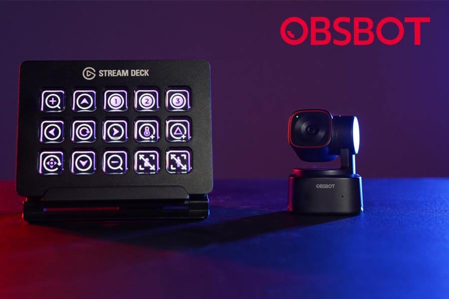 OBSBOT Tiny 2 Lite AI-Powered PTZ 4K Webcam